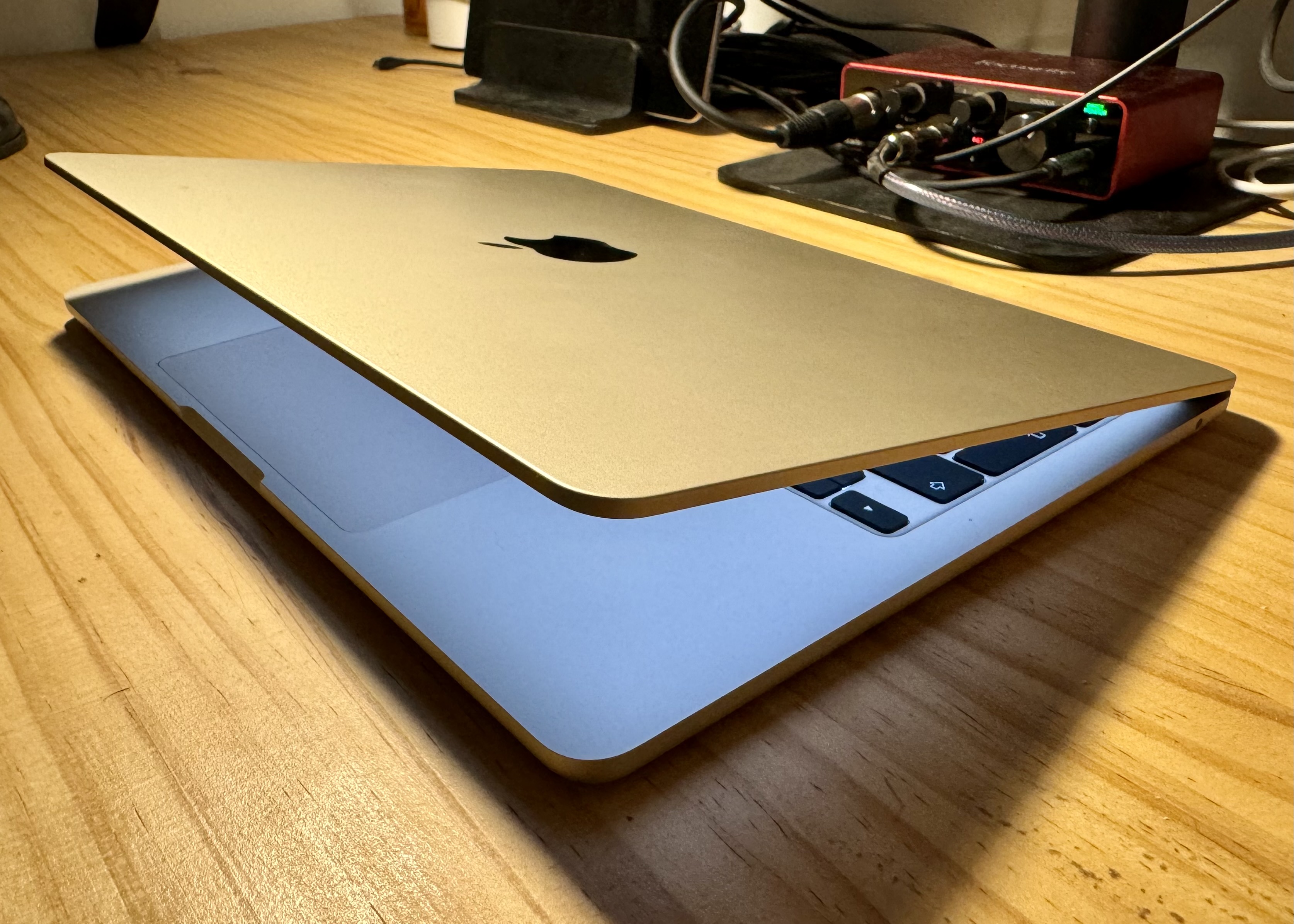 MacBook Air from right